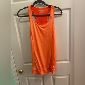 Women's Orange Workout Tank Top